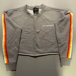 Kittenish Rainbow Strip Logo Cozy Set